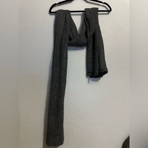 Dark Grey C. cashmere 2-ply scarf new with tag 100% cashmere